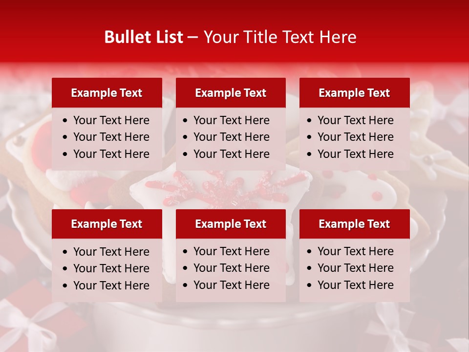 Christmas Decorations Christmas Present Christmas Background PowerPoint Template