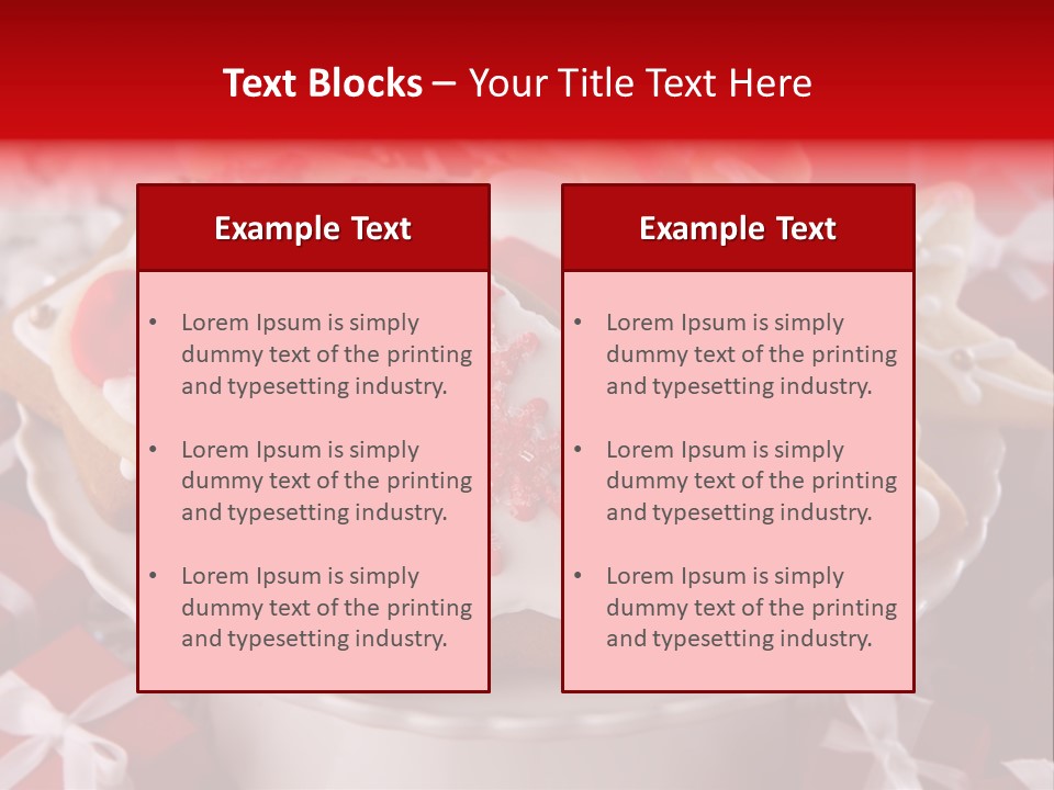 Christmas Decorations Christmas Present Christmas Background PowerPoint Template