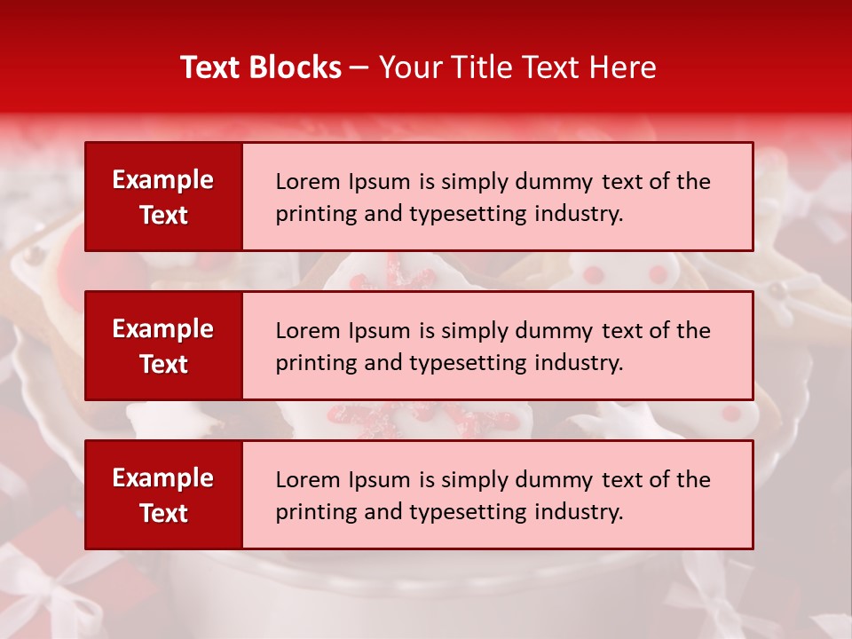 Christmas Decorations Christmas Present Christmas Background PowerPoint Template