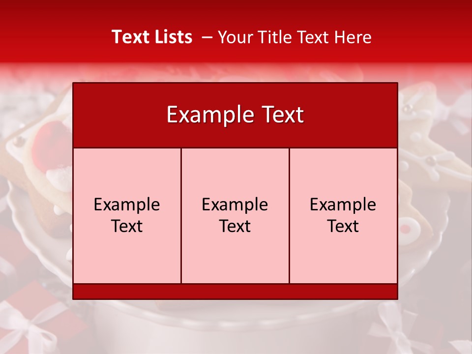 Christmas Decorations Christmas Present Christmas Background PowerPoint Template