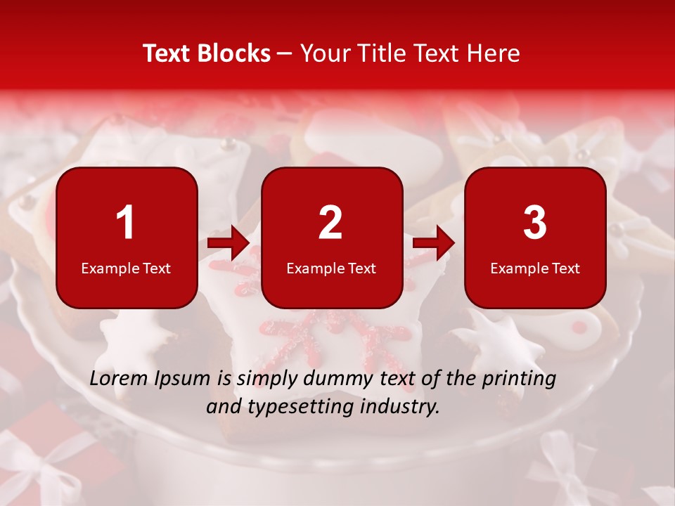 Christmas Decorations Christmas Present Christmas Background PowerPoint Template