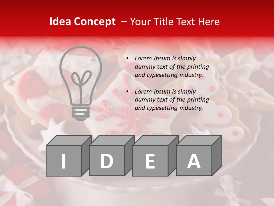 Christmas Decorations Christmas Present Christmas Background PowerPoint Template