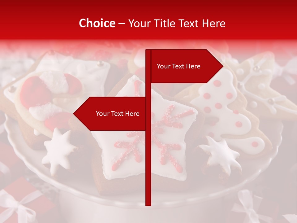 Christmas Decorations Christmas Present Christmas Background PowerPoint Template