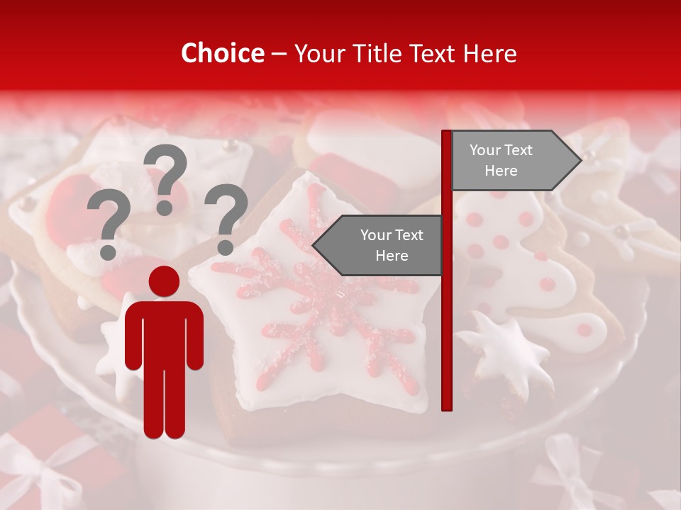 Christmas Decorations Christmas Present Christmas Background PowerPoint Template