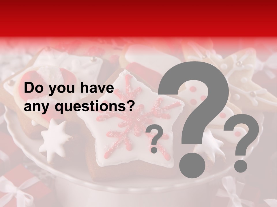 Christmas Decorations Christmas Present Christmas Background PowerPoint Template