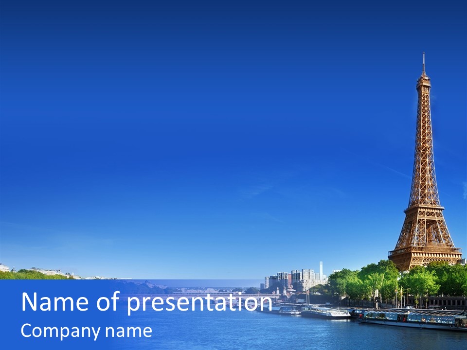 View Sunset Metal PowerPoint Template