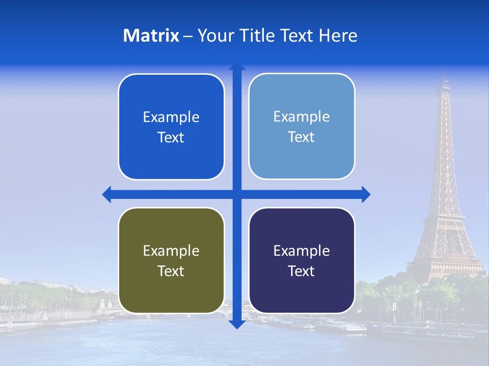 View Sunset Metal PowerPoint Template