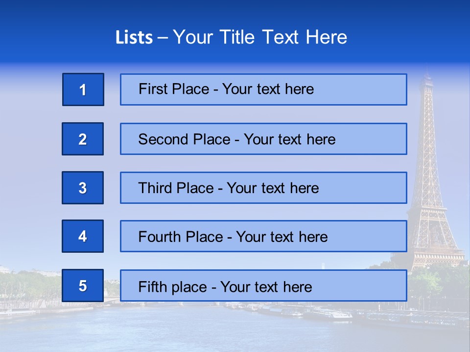 View Sunset Metal PowerPoint Template