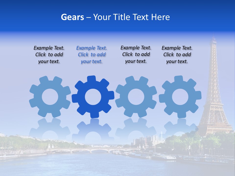 View Sunset Metal PowerPoint Template