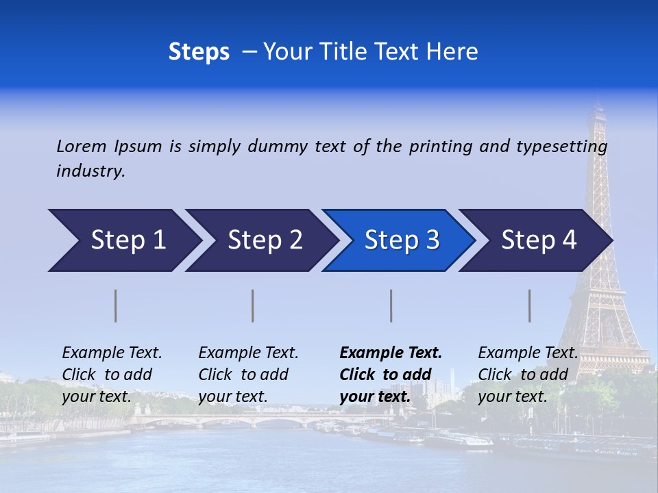 View Sunset Metal PowerPoint Template