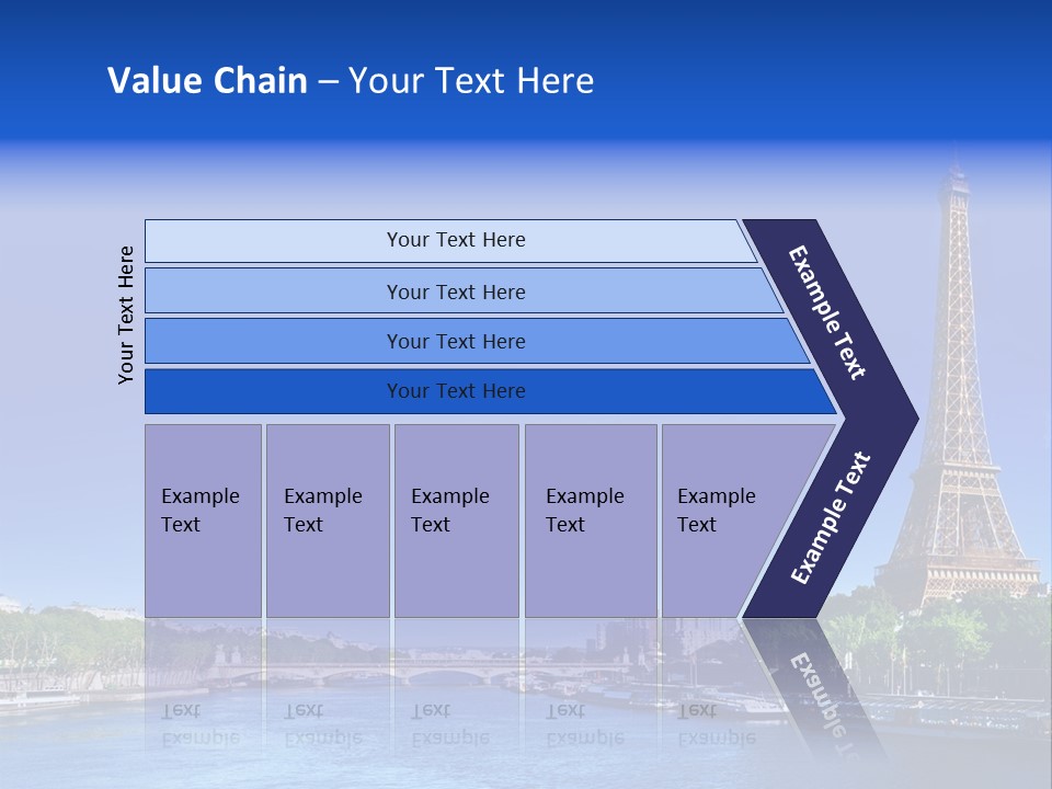 View Sunset Metal PowerPoint Template