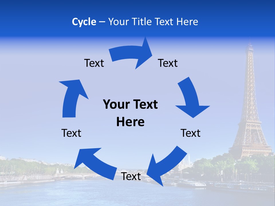 View Sunset Metal PowerPoint Template