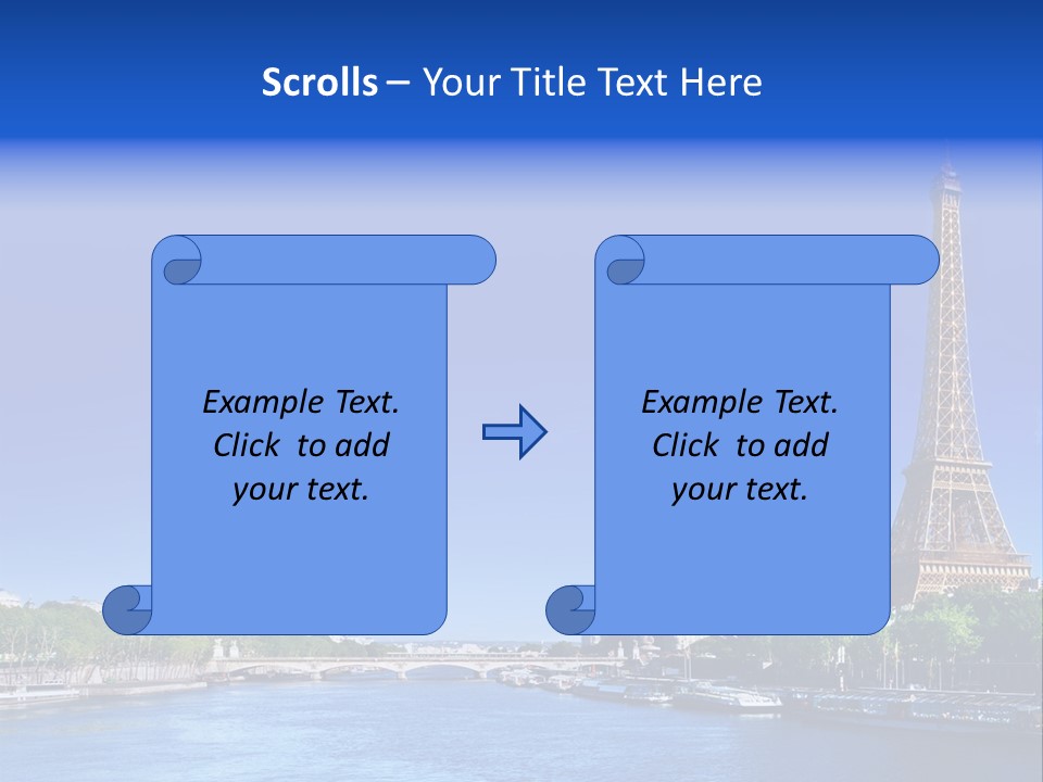 View Sunset Metal PowerPoint Template