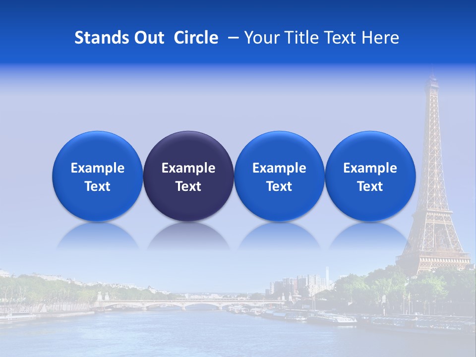 View Sunset Metal PowerPoint Template