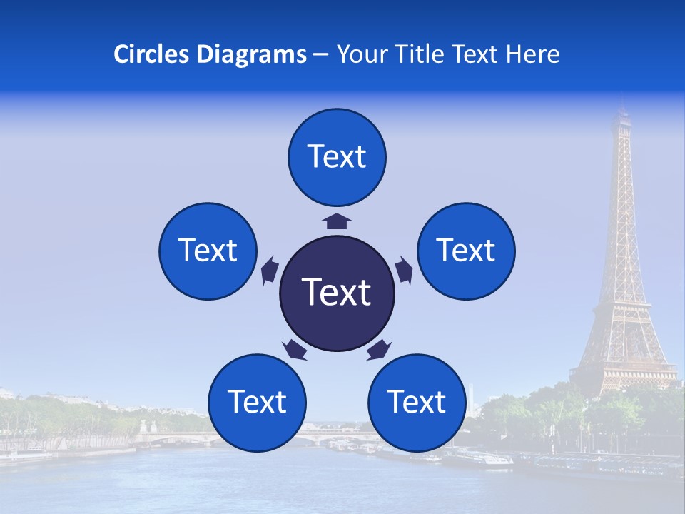 View Sunset Metal PowerPoint Template