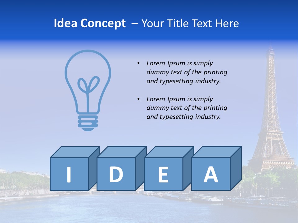 View Sunset Metal PowerPoint Template