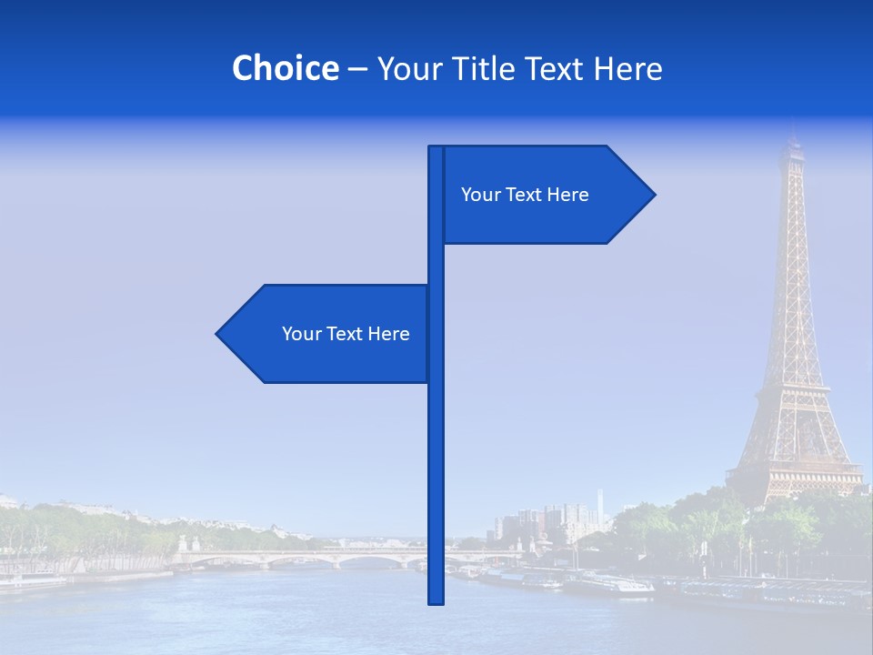 View Sunset Metal PowerPoint Template