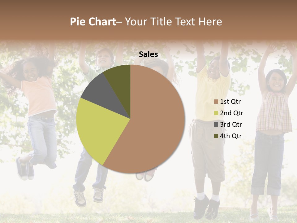 Childhood Healthy Laying PowerPoint Template