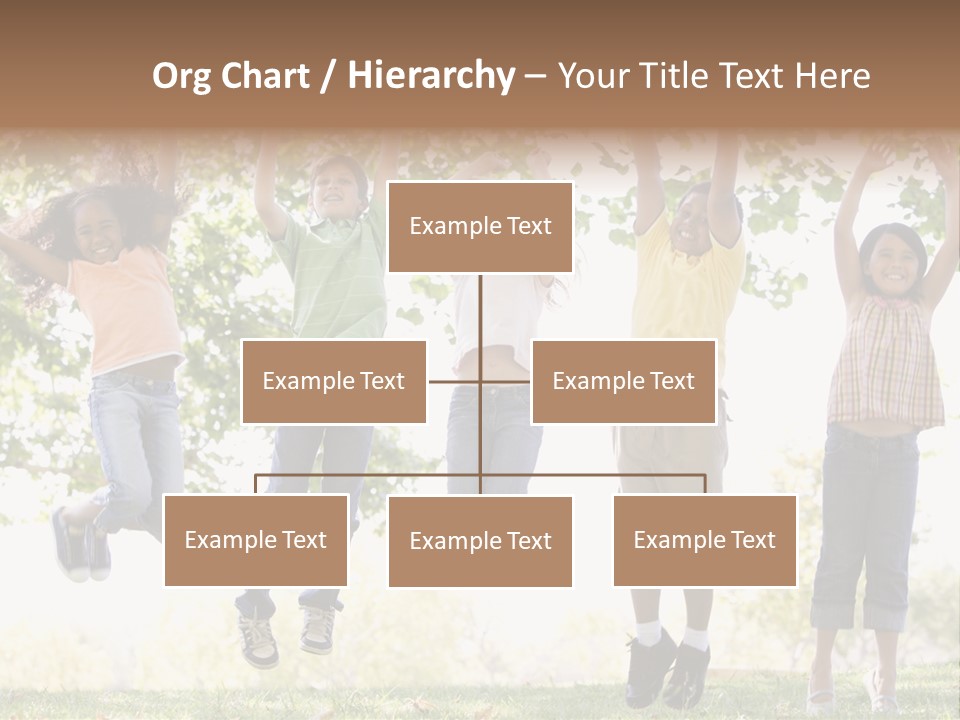 Childhood Healthy Laying PowerPoint Template