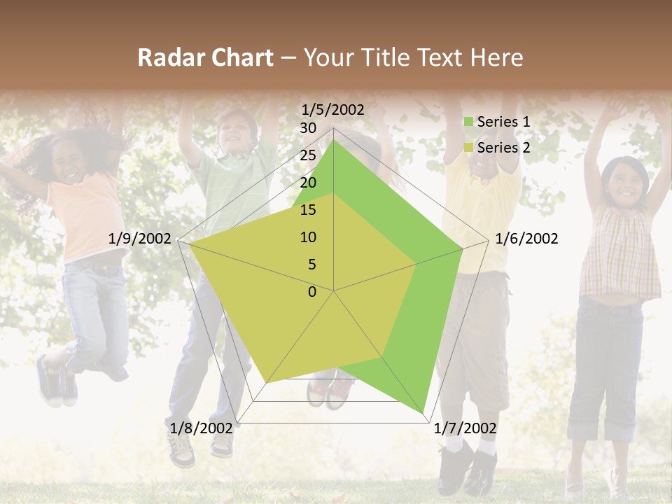 Childhood Healthy Laying PowerPoint Template