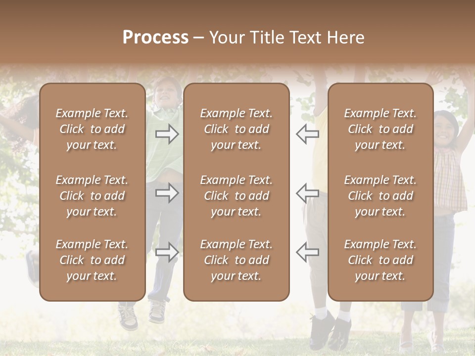 Childhood Healthy Laying PowerPoint Template