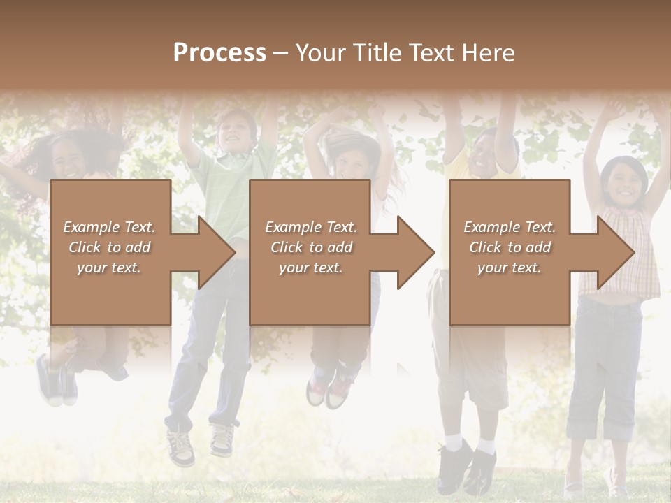 Childhood Healthy Laying PowerPoint Template