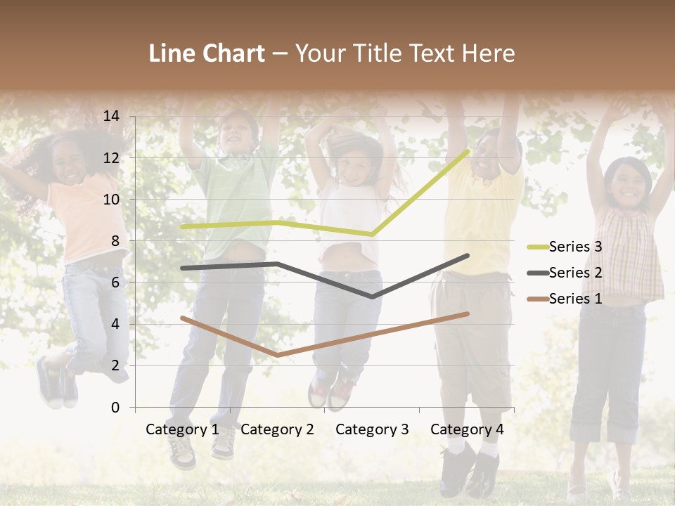Childhood Healthy Laying PowerPoint Template