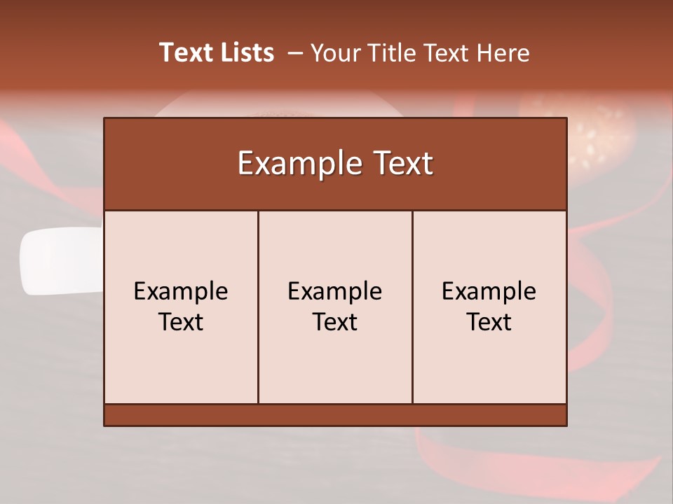Silk Holiday Christmas PowerPoint Template