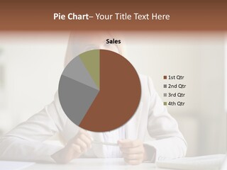 Executive Office Person PowerPoint Template