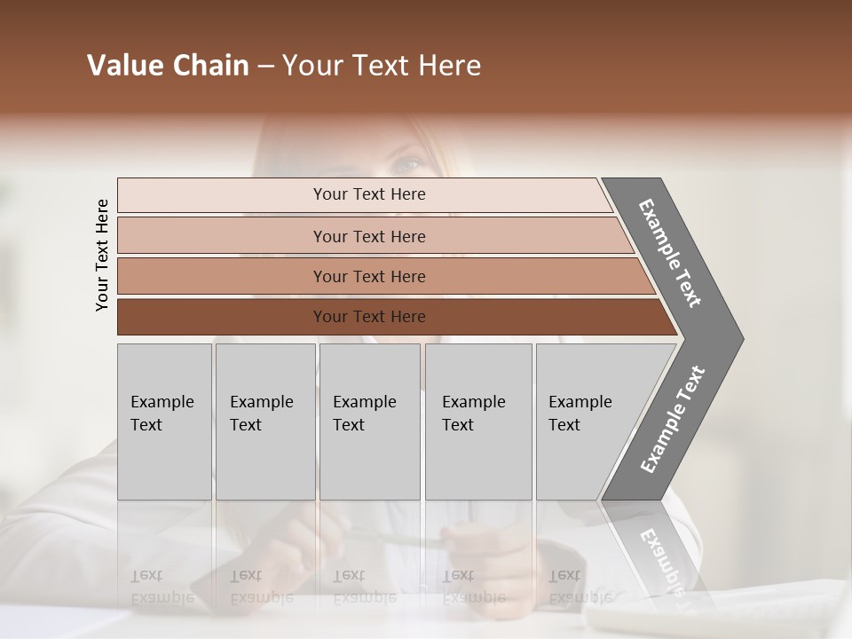 Executive Office Person PowerPoint Template