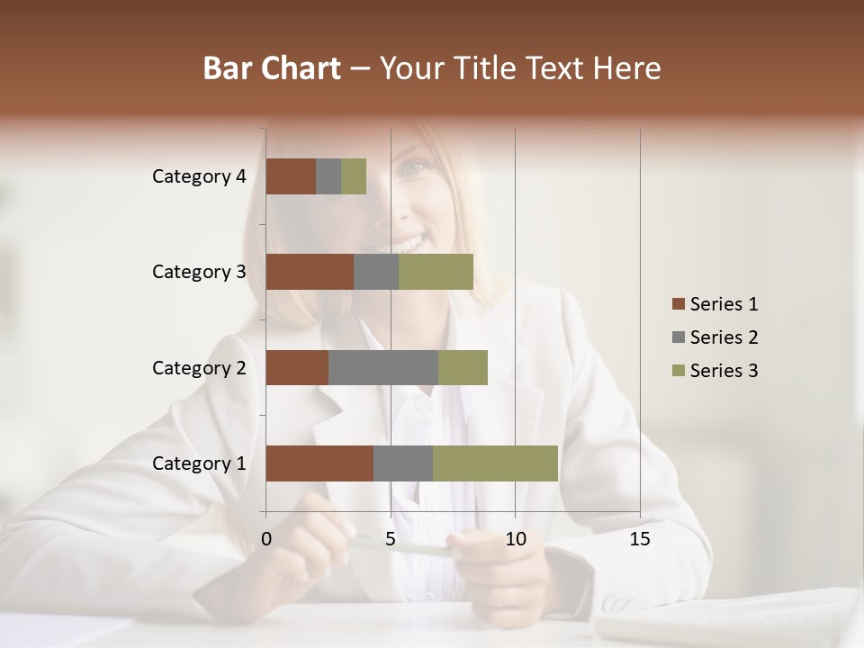 Executive Office Person PowerPoint Template