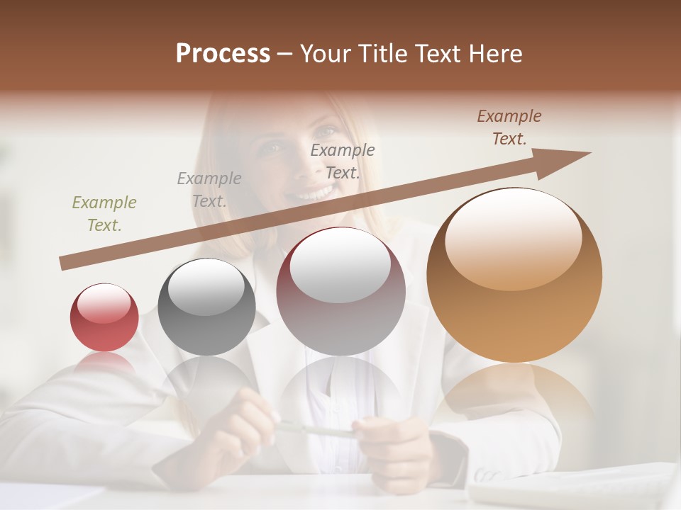 Executive Office Person PowerPoint Template