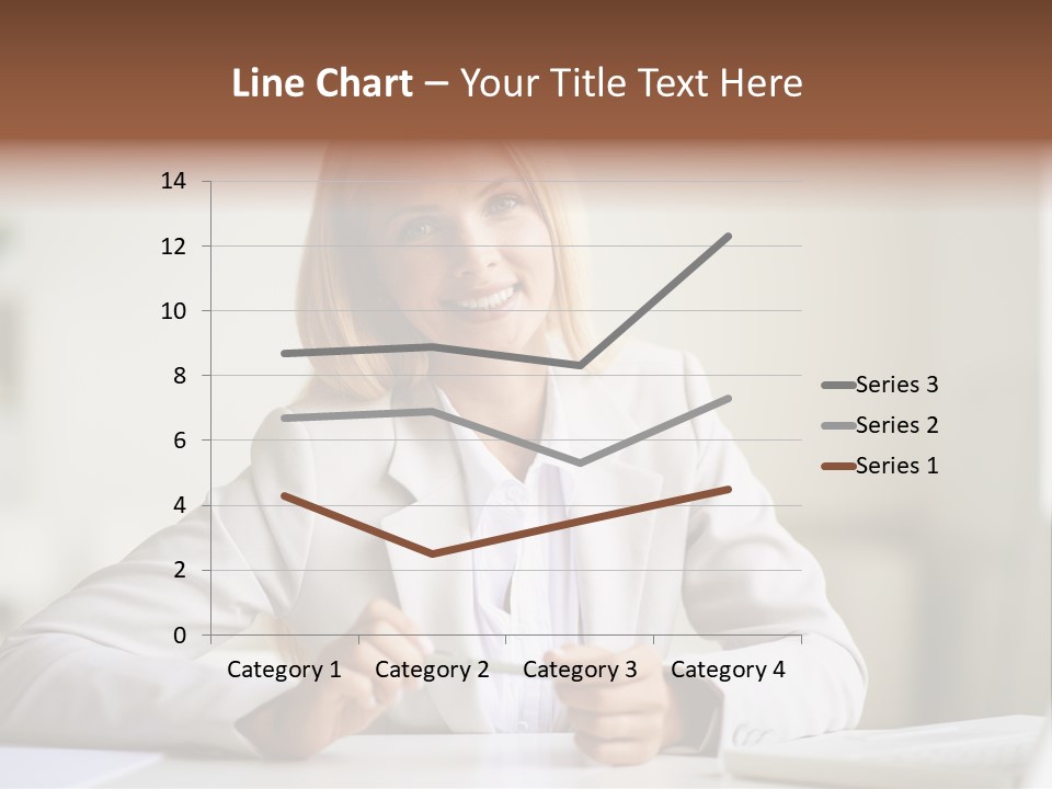 Executive Office Person PowerPoint Template