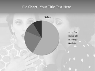 Tattle Caucasian Chatting PowerPoint Template