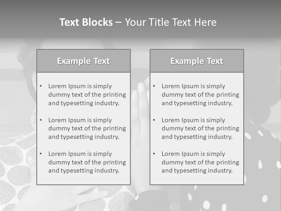 Tattle Caucasian Chatting PowerPoint Template