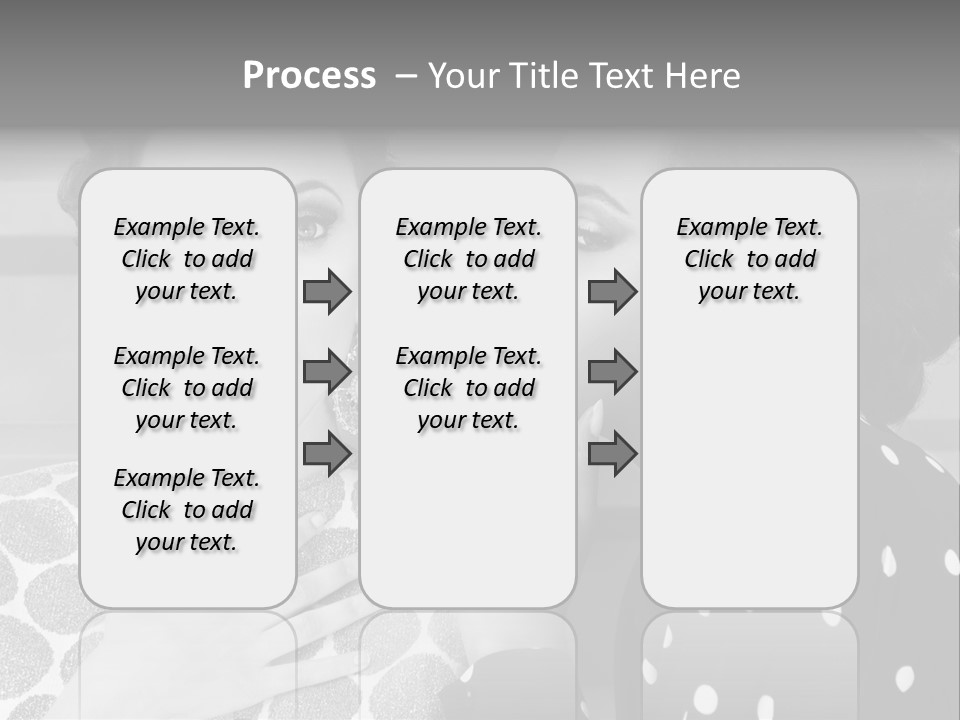 Tattle Caucasian Chatting PowerPoint Template