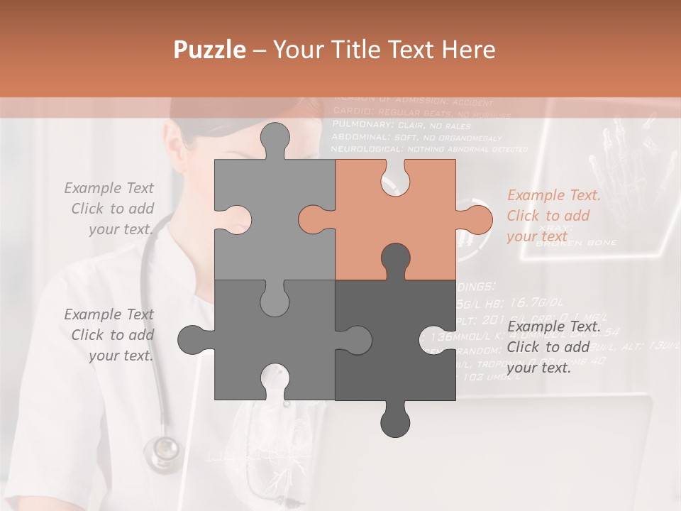 Modern Medical Care PowerPoint Template