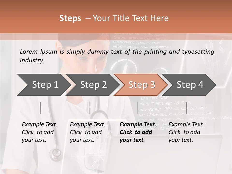 Modern Medical Care PowerPoint Template
