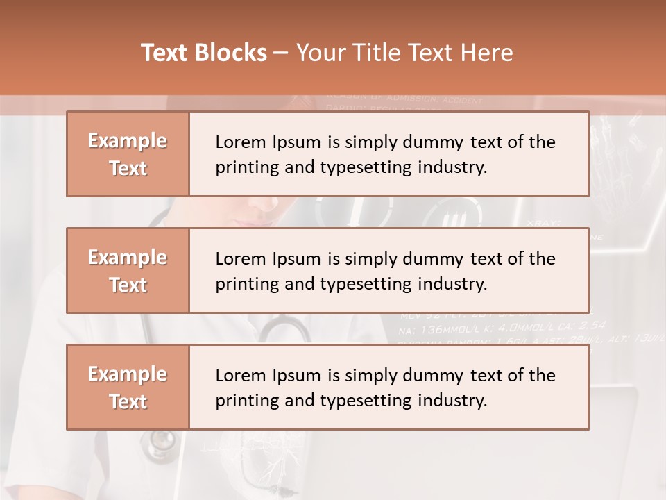Modern Medical Care PowerPoint Template