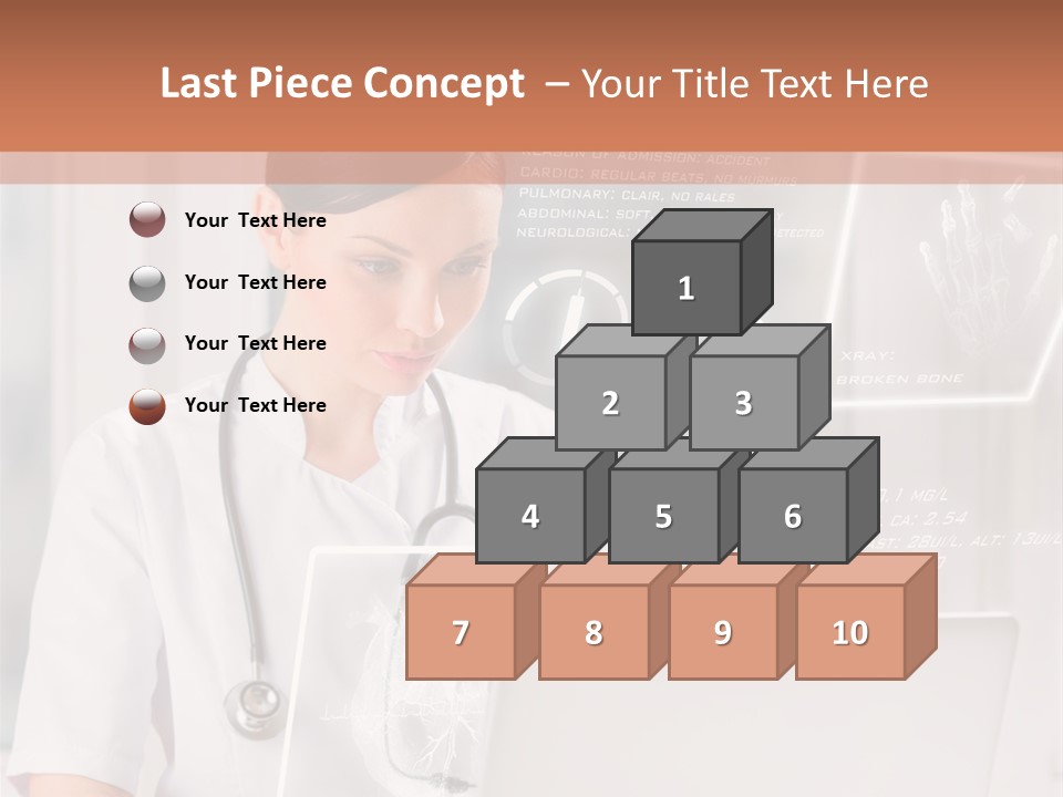 Modern Medical Care PowerPoint Template
