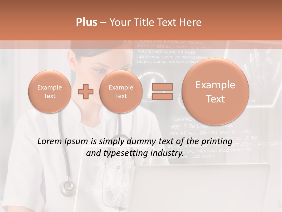 Modern Medical Care PowerPoint Template