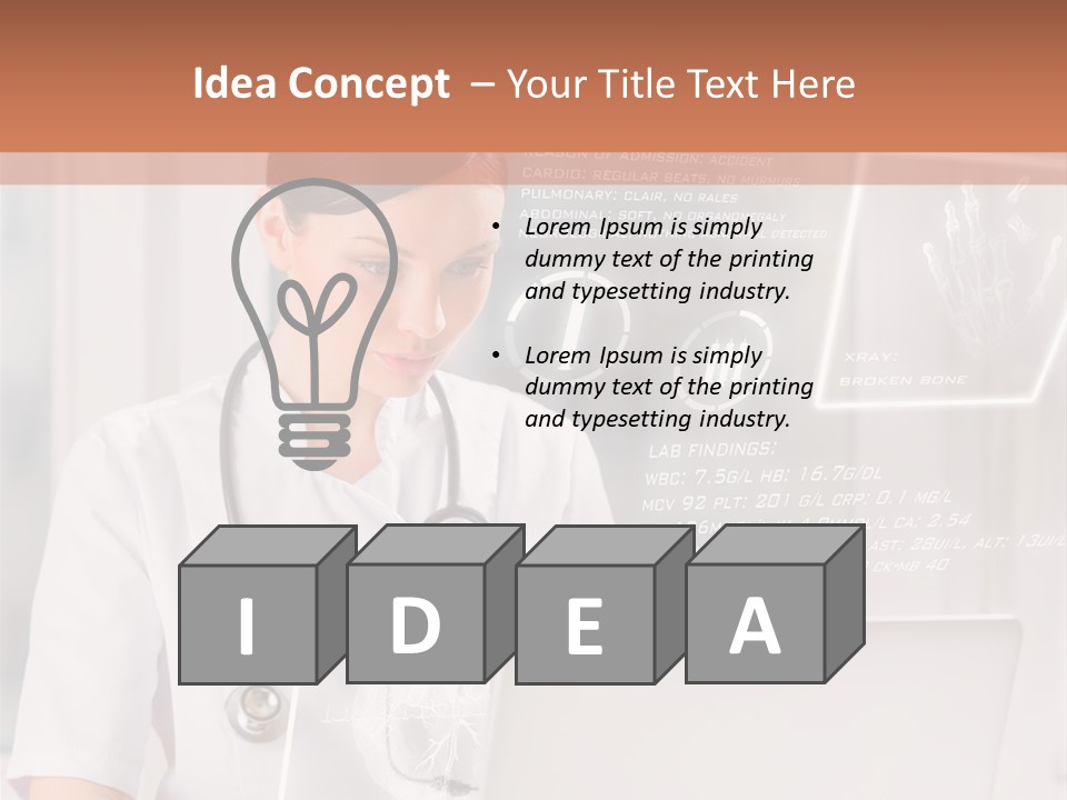Modern Medical Care PowerPoint Template