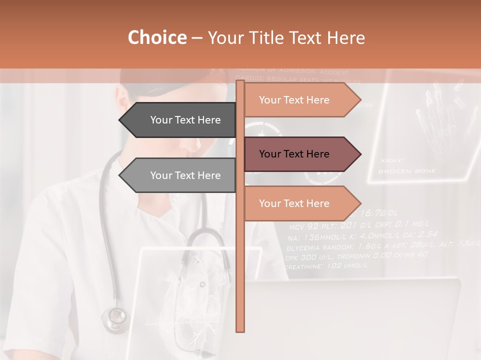 Modern Medical Care PowerPoint Template