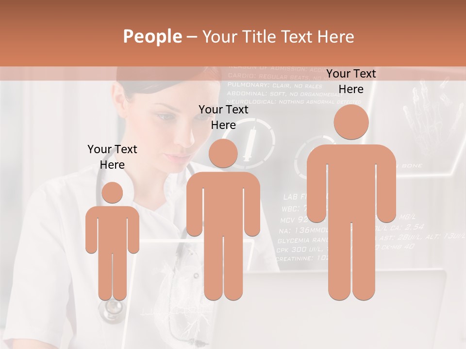 Modern Medical Care PowerPoint Template