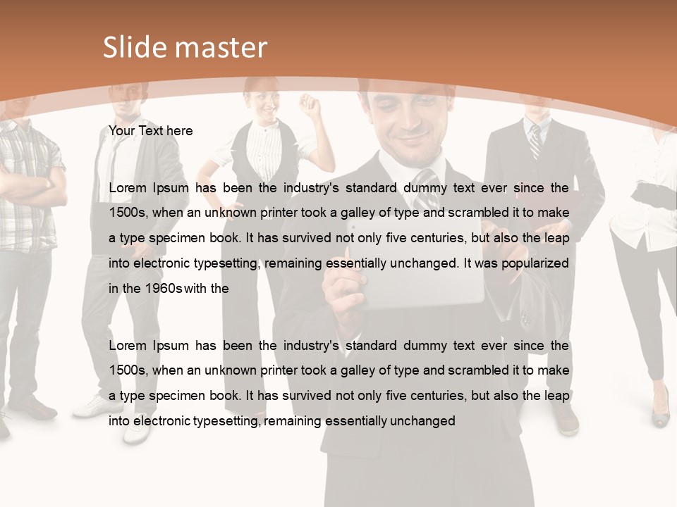 Adult Resoursers Lifestyle PowerPoint Template