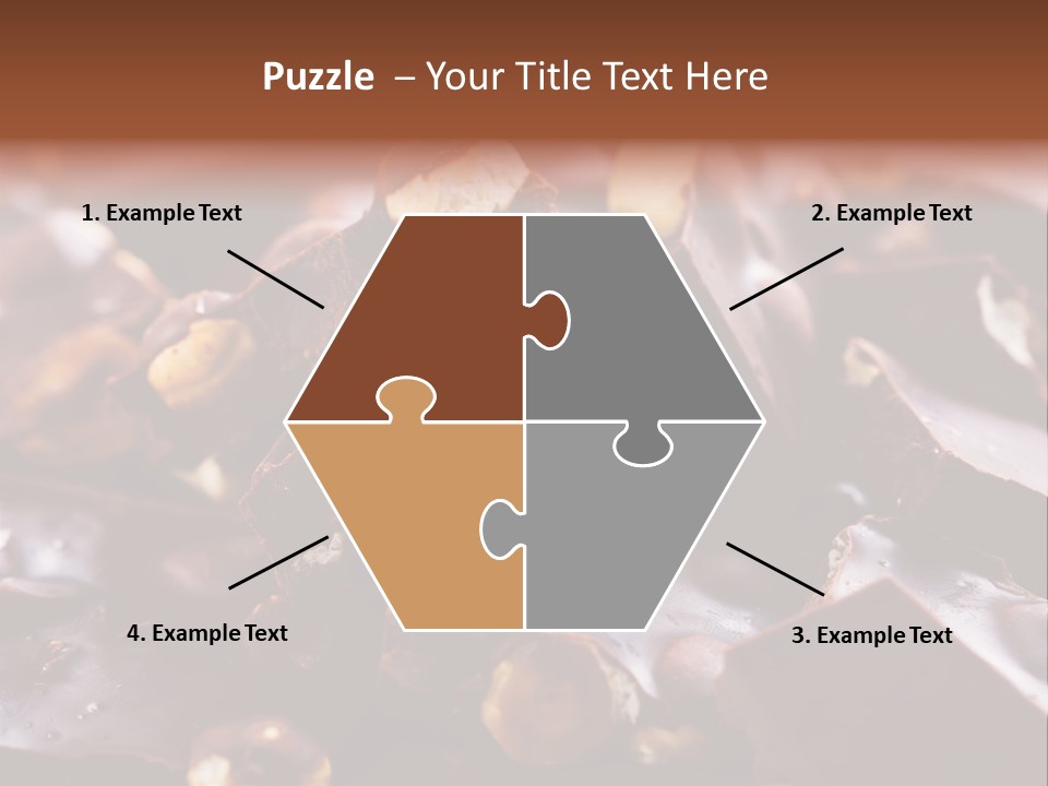 Food Chocolate Hazelnut PowerPoint Template