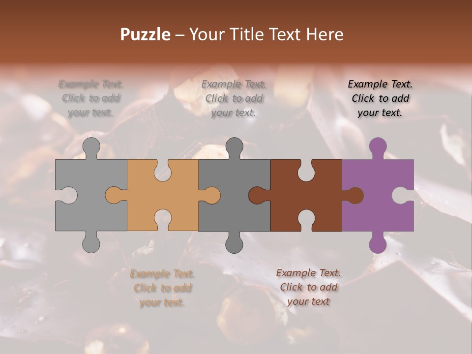 Food Chocolate Hazelnut PowerPoint Template