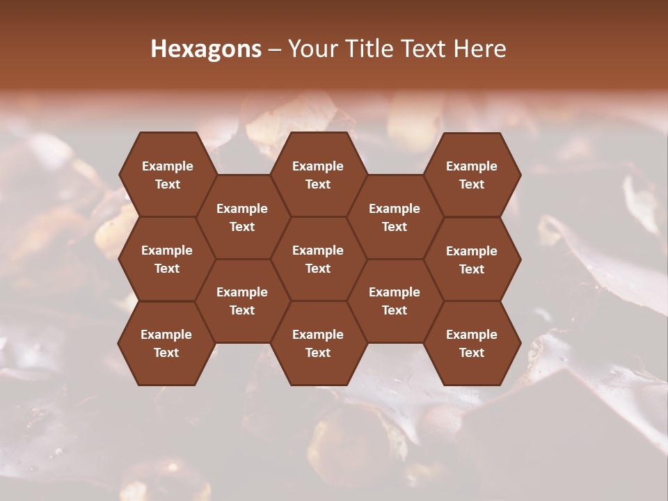 Food Chocolate Hazelnut PowerPoint Template