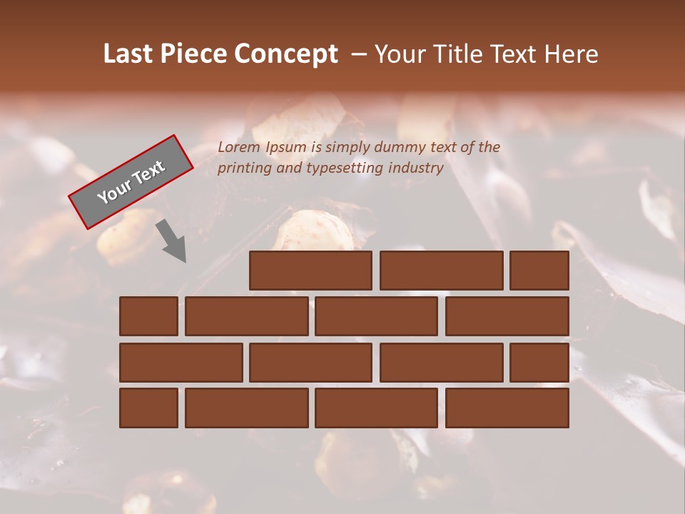 Food Chocolate Hazelnut PowerPoint Template