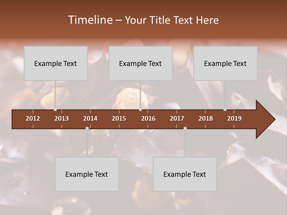 Food Chocolate Hazelnut PowerPoint Template
